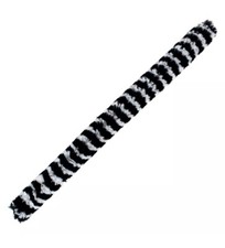 2 - H.W. Products 1 Piece Flute Black/White Pad Saver B1-G13