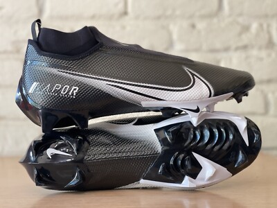 Nike Vapor Edge Pro 360 Black White Men's Size 16 Football Cleats