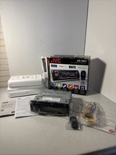 JVC KD-SR61 CD Receiver USB/AUX IN BOX W/ Manual  Remote  Hook-up NOB