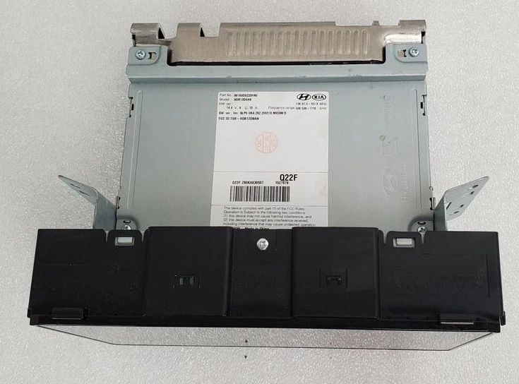 Receptor de radio Kia Sportage 2020-2021 identificación de pantalla 96160D9220FHV Foto 2 de 4