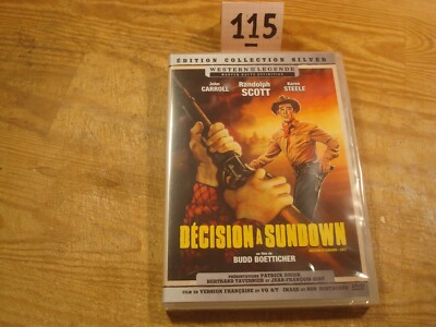 DVD: DECISION A SUNDOWN - Randolph SCOTT / Western / Neu