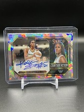 2024 Select Panini Kalani Brown Courtside Action Cracked Ice Auto Dallas Wings