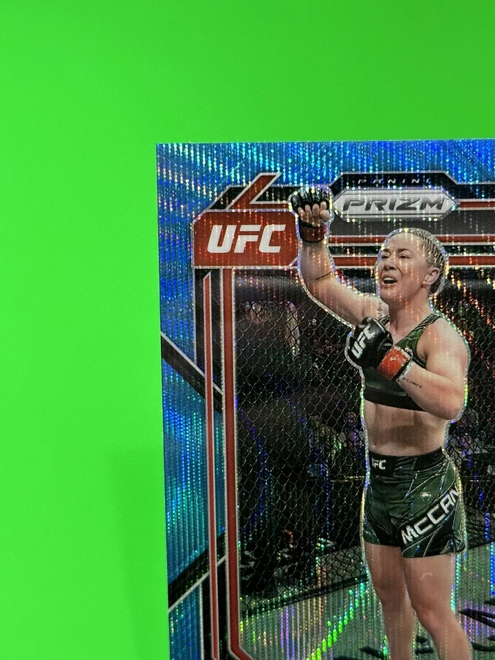 💥💥2023 Panini Prizm UFC Blue Wave Prizm #114 Molly McCann RC!💥💥 - Image 4 of 4