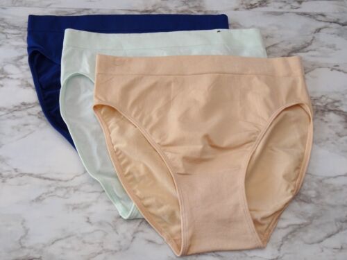 Wacoal 834175 B-Smooth Hi-Cut Brief 3-Pack Panties US Size L