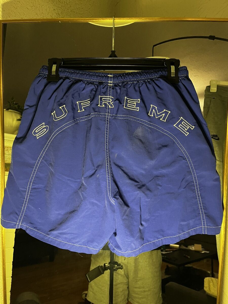 Swimwear Supreme Arc Logo Water Short SS18H22 RED