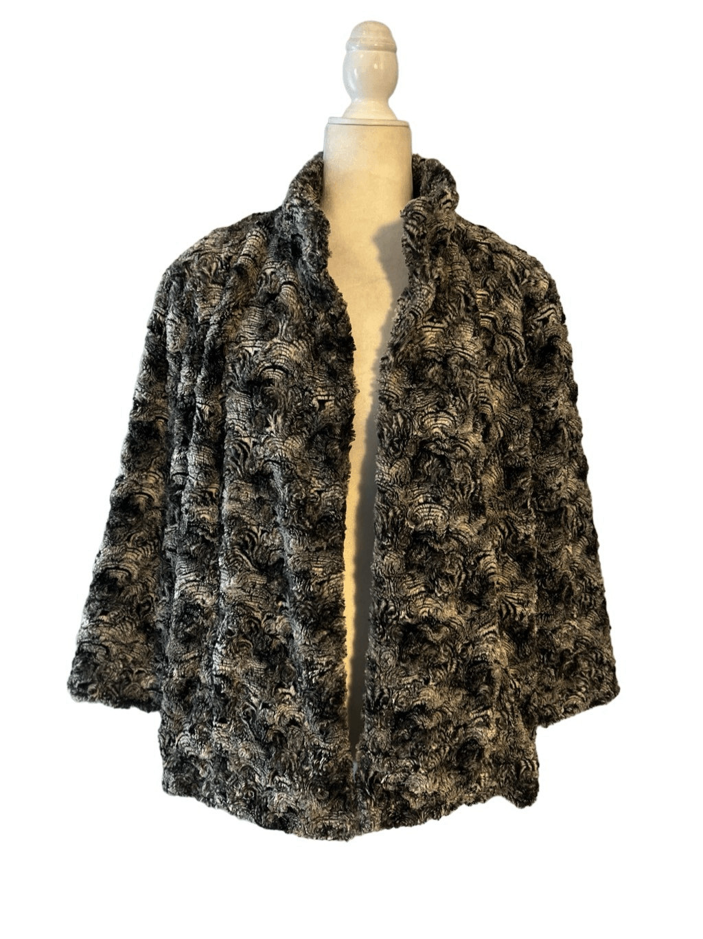 Chico’s plush swing jacket - image 1