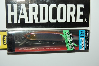 yo zuri duel hardcore flat minnow 110f floating 4 3/8'' f1071-mews metallic smelt