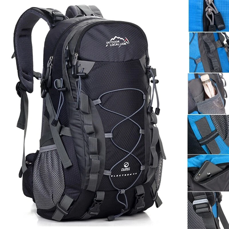 40L Waterproof Outdoor Travel Sports Backpack Travel Climbing