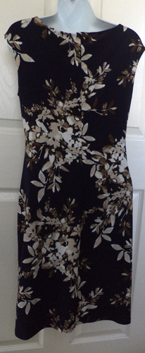 Tommy Hilfiger Floral Multicolor Sleeveless Women's Lined Dress Size 4 - Picture 4 of 7