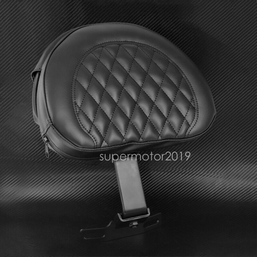 Front Plug In Driver Seat Backrest Set Fit For Harley Softail Fatboy 2007-2017 - Picture 5 of 6
