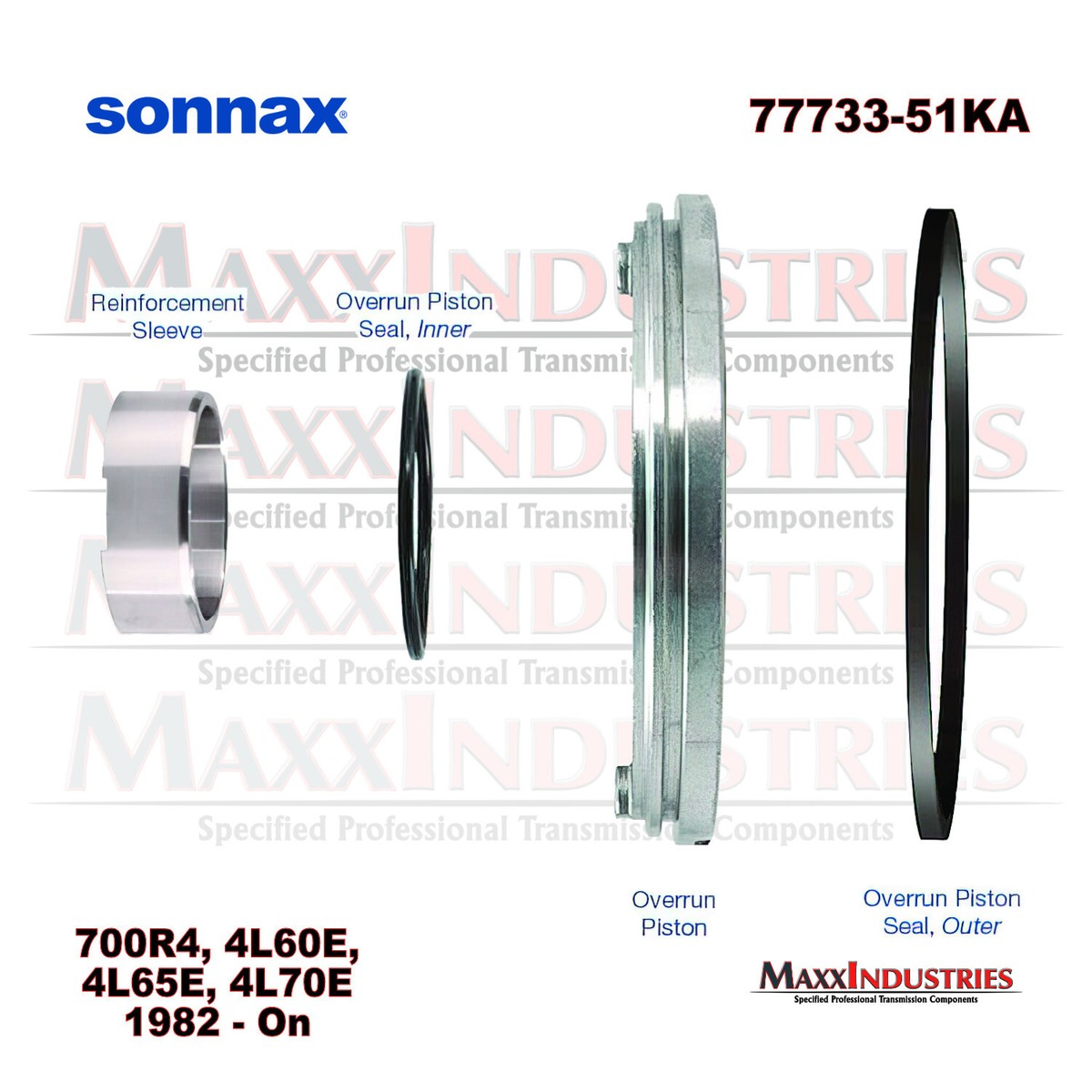 4L60E 4L65E 4L70 Transmission Sonnax Input Drum