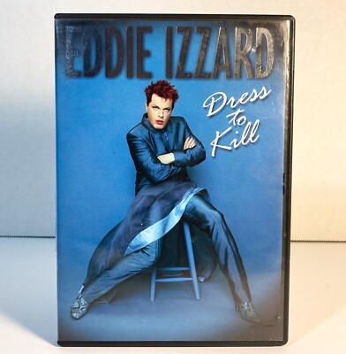 Eddie Izzard - Dress to Kill (DVD, 2002) With Insert Poster FREE SHIPPING 45778666591| eBay Eddie Izzard - Dress to Kill (DVD, 2002) With Insert Poster FREE SHIPPING 45778666591| eBay