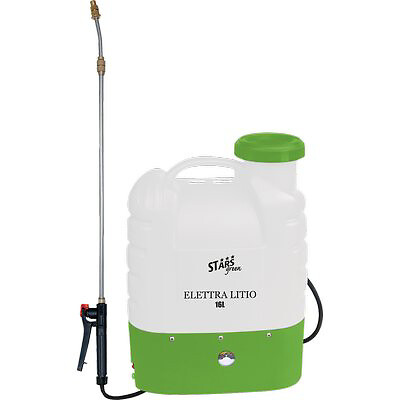 Pompa a spalla batteria litio elettra 16 stars lt 16 1xlitio volt 12 ah 8 Stars