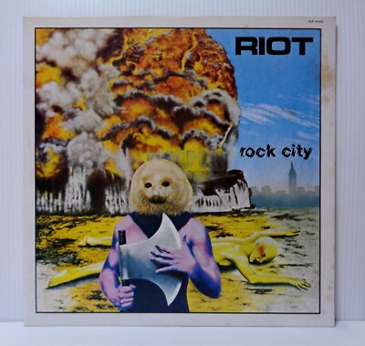 RIOT ROCK CITY 1981 VICTOR VIP-4142 JAPAN LP VINYL