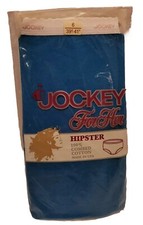Jockey For Her Hipster Blue 100 Cotton Panties Size 6 39"-41" NOS 1987 Vintage