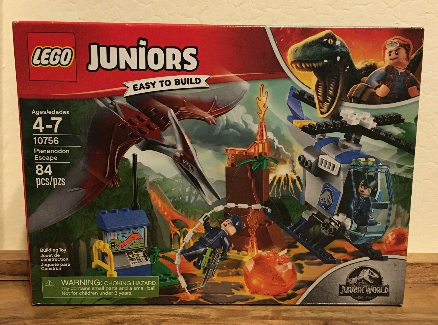 lego juniors jurassic world pteranodon escape