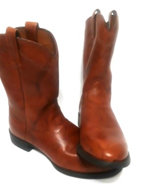 heritage roper western boot