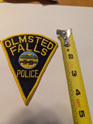 Nuevo parche vintage de policía de Olmsted Falls Ohio años 90 - Imagen 2 de 2