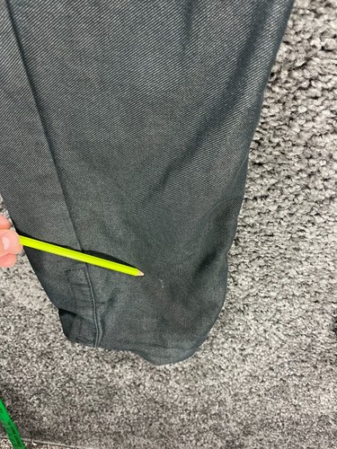McDonald's Work Wear Pants Men's 38R Black Cotton Casual Mid Rise Straight Leg - Picture 18 of 18
