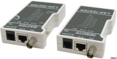 LAN TEST LT-100 Network Tester For RJ45, BNC / COAX