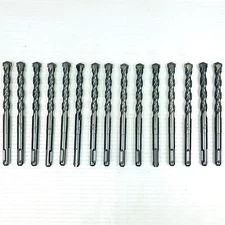 15pk Hammer Drill Bits 1/2"x6" SDS Plus 3.5" LOC Carbide Tip Concrete Masonry