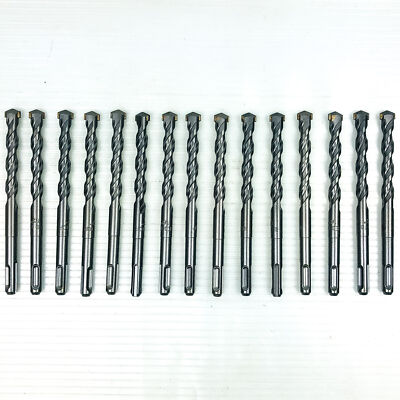 15pk Hammer Drill Bits 1/2''x6'' SDS Plus 3.5'' LOC Carbide Tip Concrete Masonry