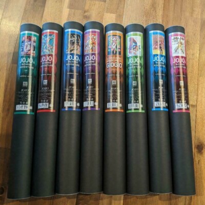 JOJO Bizarre Adventure EXHIBITION Limited B2 Poster part 1~8 | eBay
