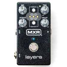 MXR LAYERS M307 Delay Sustain Reverb Vibrato Octave Ambient Pedal