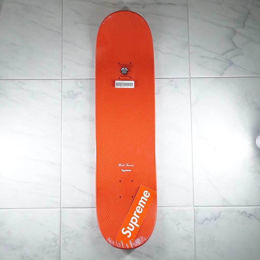 Supreme Tonal Box Logo Skateboard Deck Red 8.25” x 32” SS23 NEW IN HAND