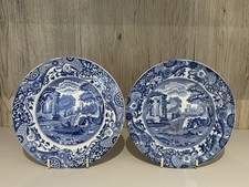 Copeland Spode China Blue Italian. Side plates 16.5cm  x2