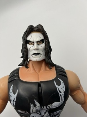 WCW Tuff Talkin' Wrestlers 12” Sting Figure Wrestling Crow WWE WWF