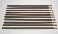 10 Schmirgelhölzer dreikant Körnung 4/0 sehr fein  Goldschmiedewerkzeug