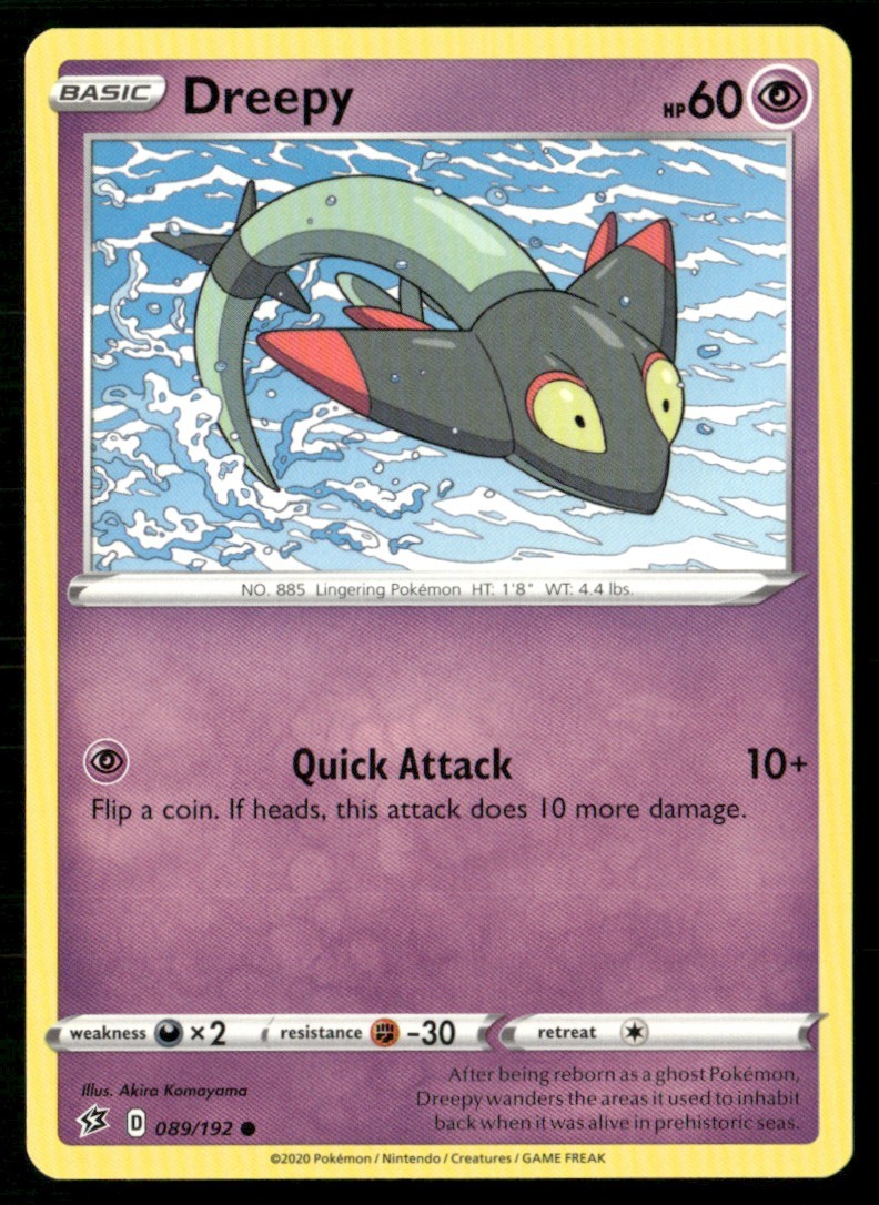 2020 Sword & Shield - Rebel Clash Dreepy Basic/Common #89
