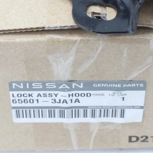 65601-3JA1A Infiniti QX60 Nissan Murano Pathfinder capó bloqueo pestillo capó OEM Foto 2 de 2