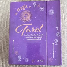THE MAGIC OF TAROT 78 CARD DECK AND 64 PAGE ILLUSTRATED BOOK LIZ DEAN BRAND NEW 