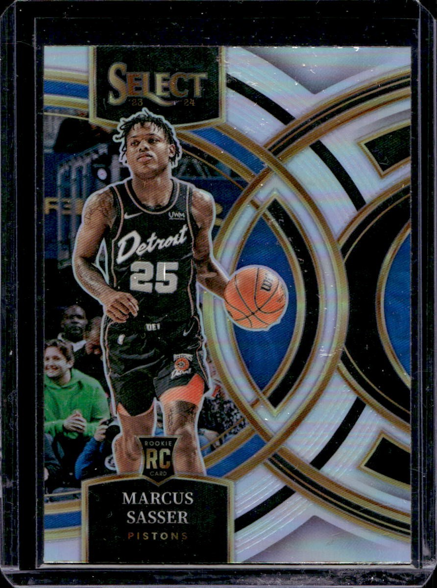 Marcus Sasser 2023-24 Panini Select #114 Rookie Silver Prizm