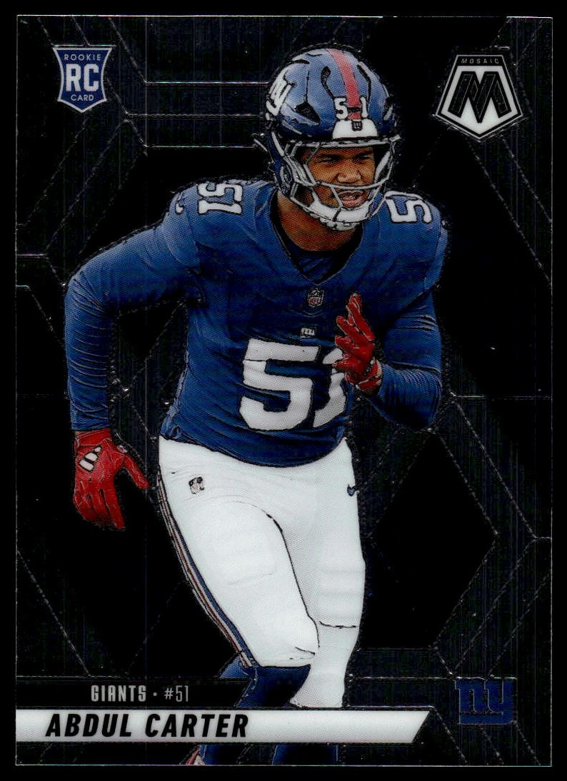 2025 Panini Mosaic Abdul Carter #317