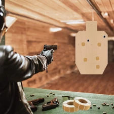 3000 Pieces/3 Rolls Square Target Pasters for Shooting Practice - Self-Adhesive