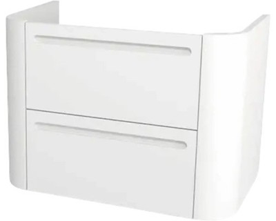 Waschtischunterschrank Devo Gloria 2.0 70x50x42 cm premium white supermatt glatt