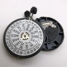 Swiss Made ETA 805.122 Quartz Watch Movement with 3 Hands and Day Date Display