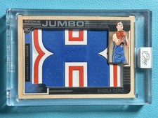 Nikola Topic 2024-25 Panin One And One 03/20 Patch Rookie Jumbo RC #RJM-NIK