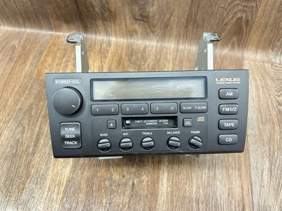 98-00 LEXUS UCF20L LS400 RADIO STEREO CASSETTE PLAYER HEAD UNIT 86120-50450 OEM