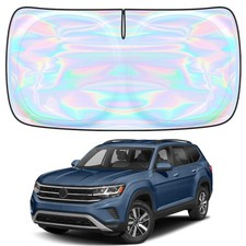 for Volkswagen Atlas 2018-2025 2026 Windshield Sun Shade Cover - Custom Fit V...