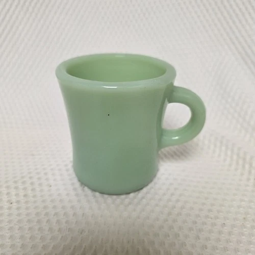 Anchor Hocking Fire King Jade-ite Coffee Mug Vintage Green with D Handle