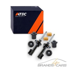 ATEC 2x GAS STOSSDÄMPFER + DOMLAGER +PROTECTION-KIT VORNE FÜR OPEL ASTRA G