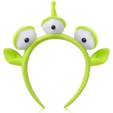 Three-eyed Alien Monster Toy Headband Cute Plush Headband Headwear for Themed...