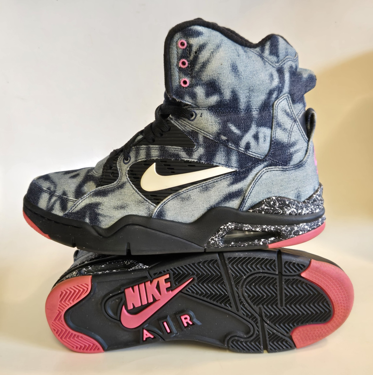 Nike Air Command Force Bleached Denim Sample Shoe… - image 1