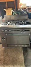 American Range 36 4 Burner Natural Gas Stove With Oven