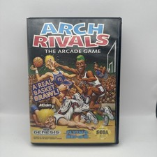 Arch Rivals Sega Genesis Game & Case Flying Edge VGC Basket Brawl Arcade image