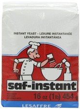 SAF Instant Yeast, 1 Pound Pouch, 16 Ounce Pack of 3 16